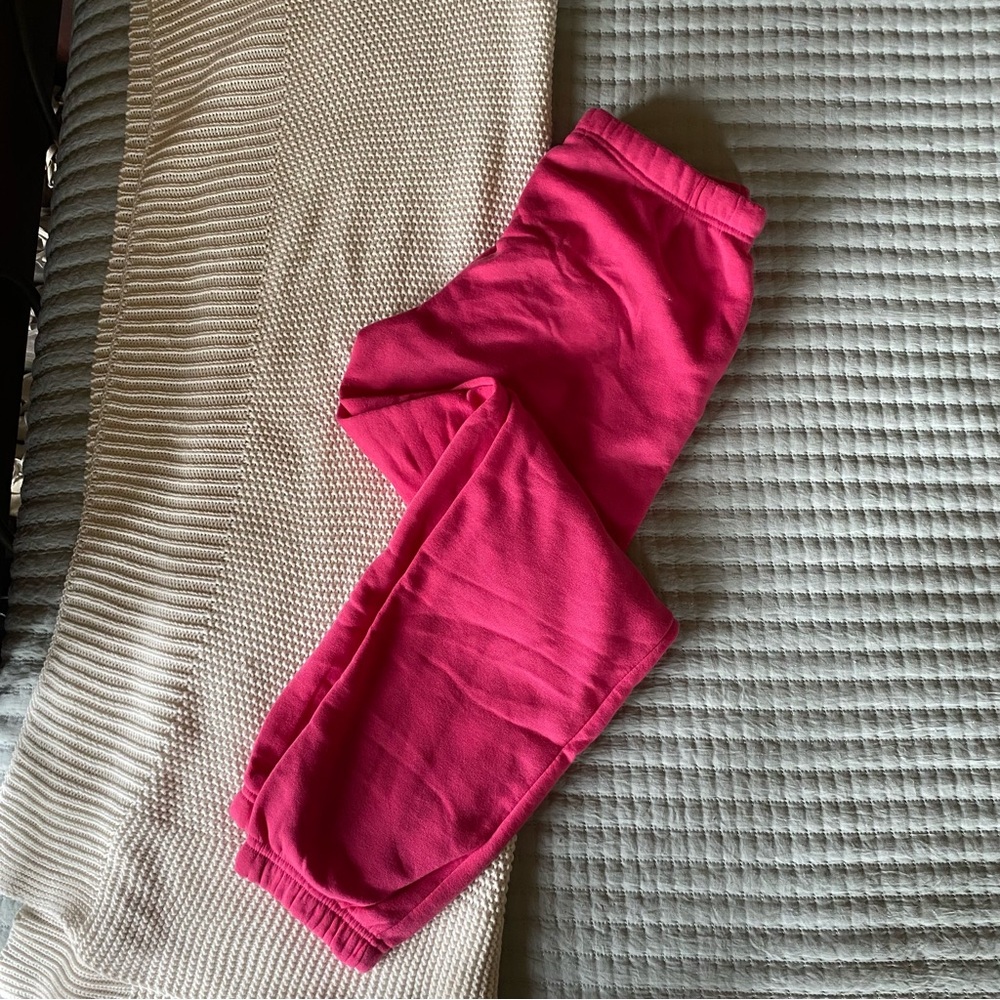 Fuchsia Soft Sweatpants Birch and Stone Medium